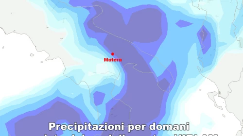 Peggioramento in nottata. Arriva la pioggia